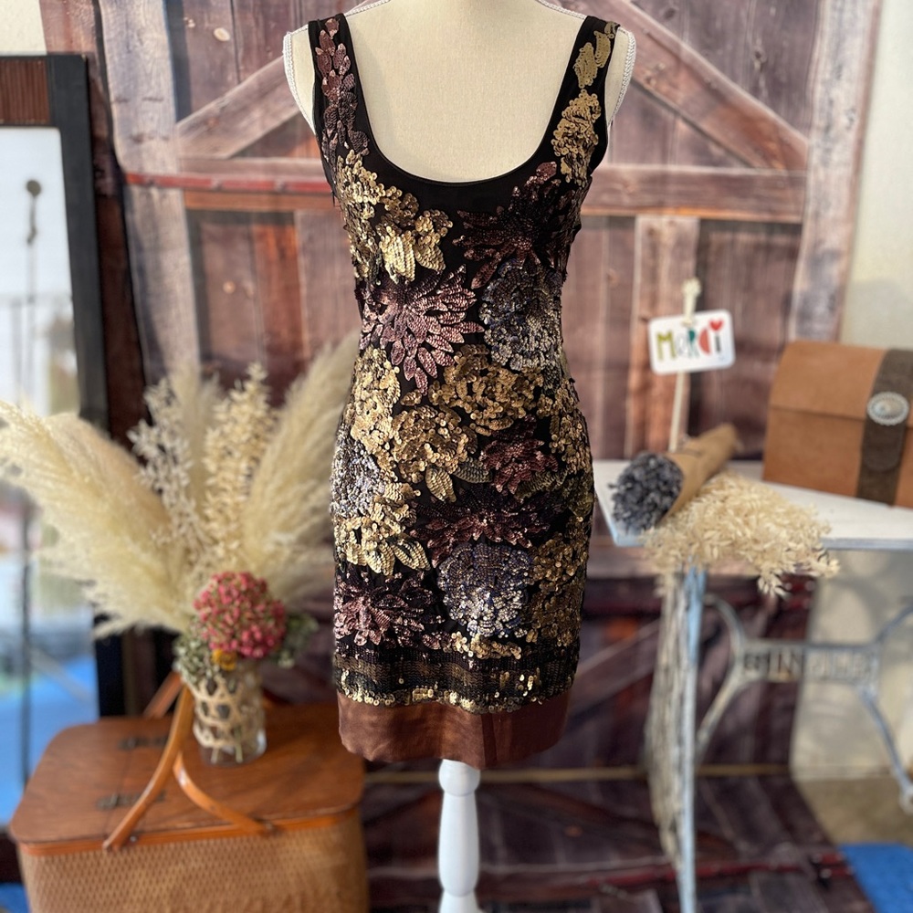 Hale Bob Sequined Dress